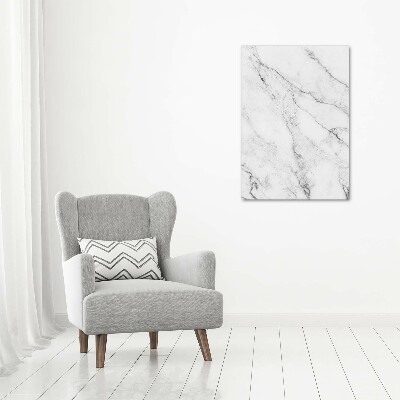 Foto obraz na płótnie do salonu pionowy Marmur tło