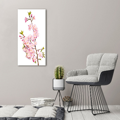 Foto obraz canvas pionowy Kwiaty wiśni