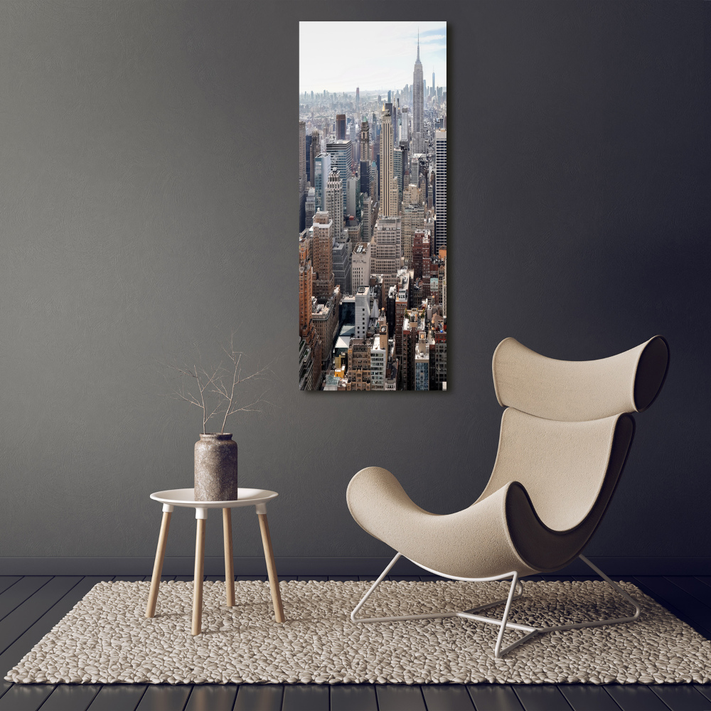 Foto obraz na płótnie do salonu pionowy Nowy Jork