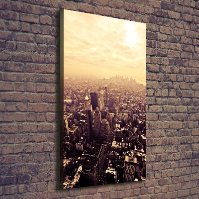 Foto obraz na płótnie pionowy Manhattan Nowy Jork
