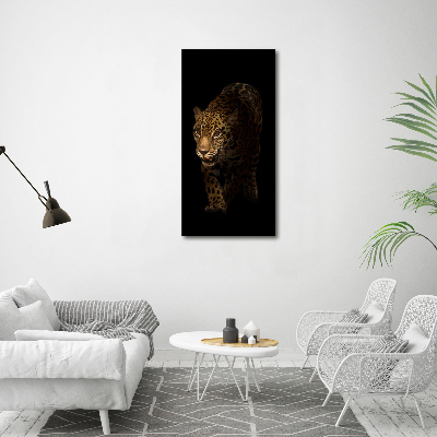 Nowoczesny fotoobraz canvas na ramie pionowy Jaguar