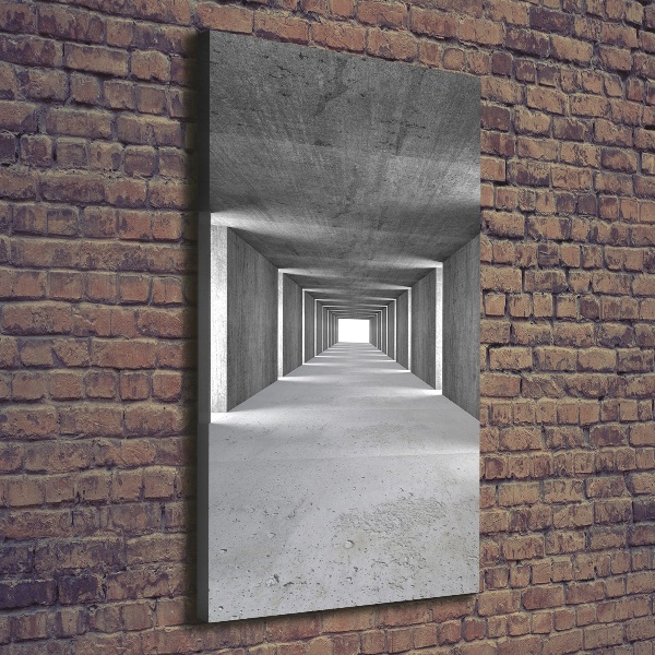 Foto-obraz canvas na ramie Betonowy tunel