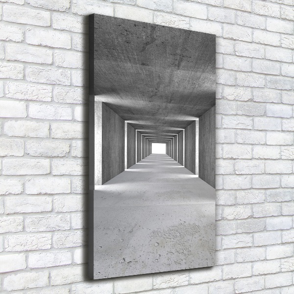 Foto-obraz canvas na ramie Betonowy tunel