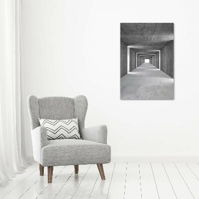 Foto-obraz canvas na ramie Betonowy tunel