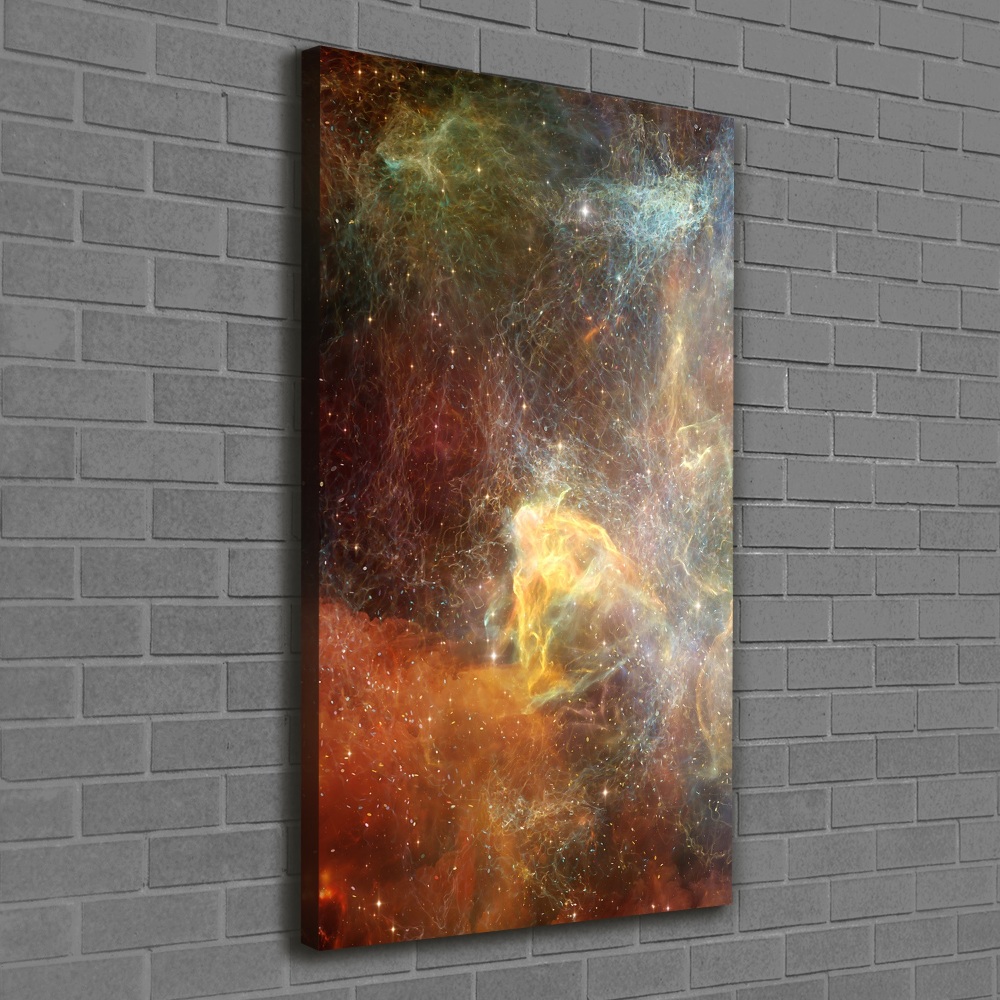 Nowoczesny fotoobraz canvas na ramie pionowy Kosmos
