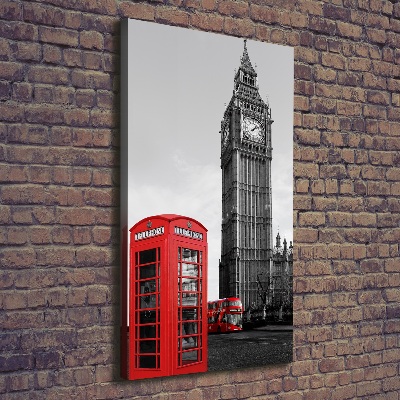 Foto obraz na płótnie pionowy Big Ben Londyn