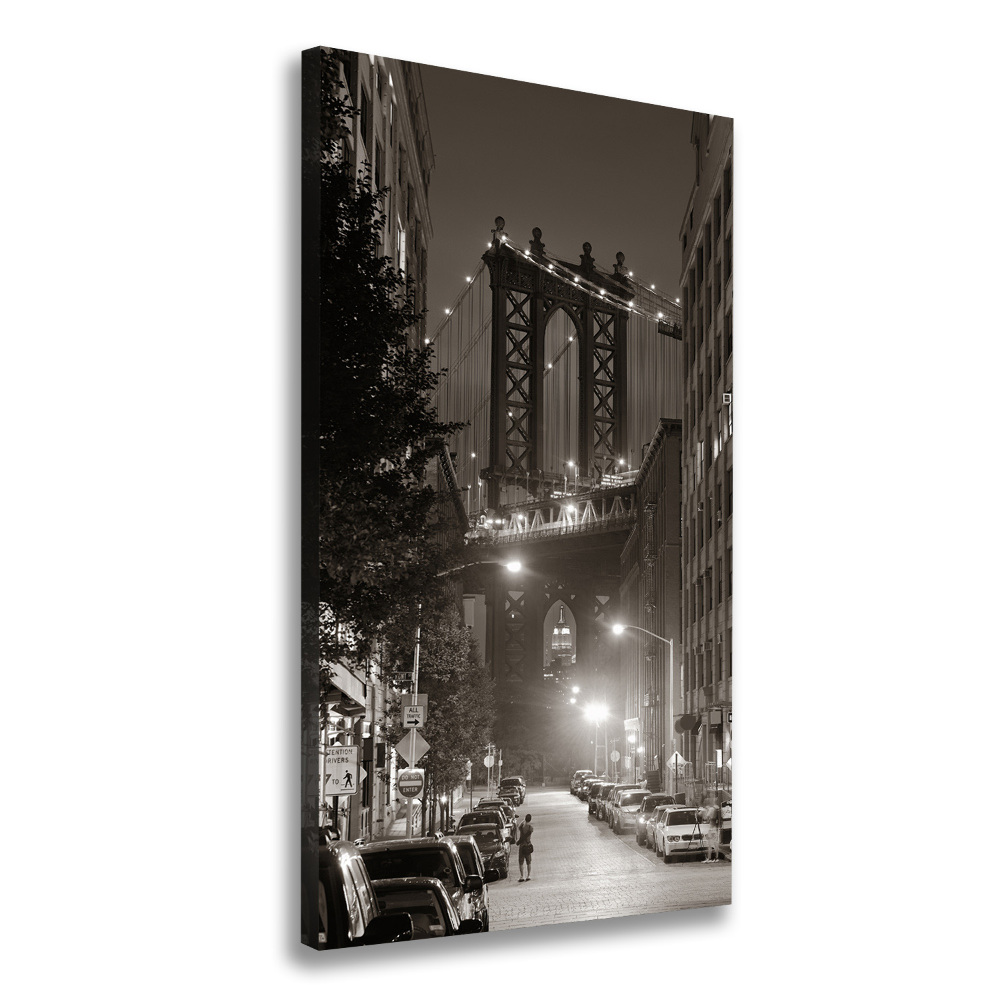 Foto obraz na płótnie pionowy Manhattan Nowy Jork
