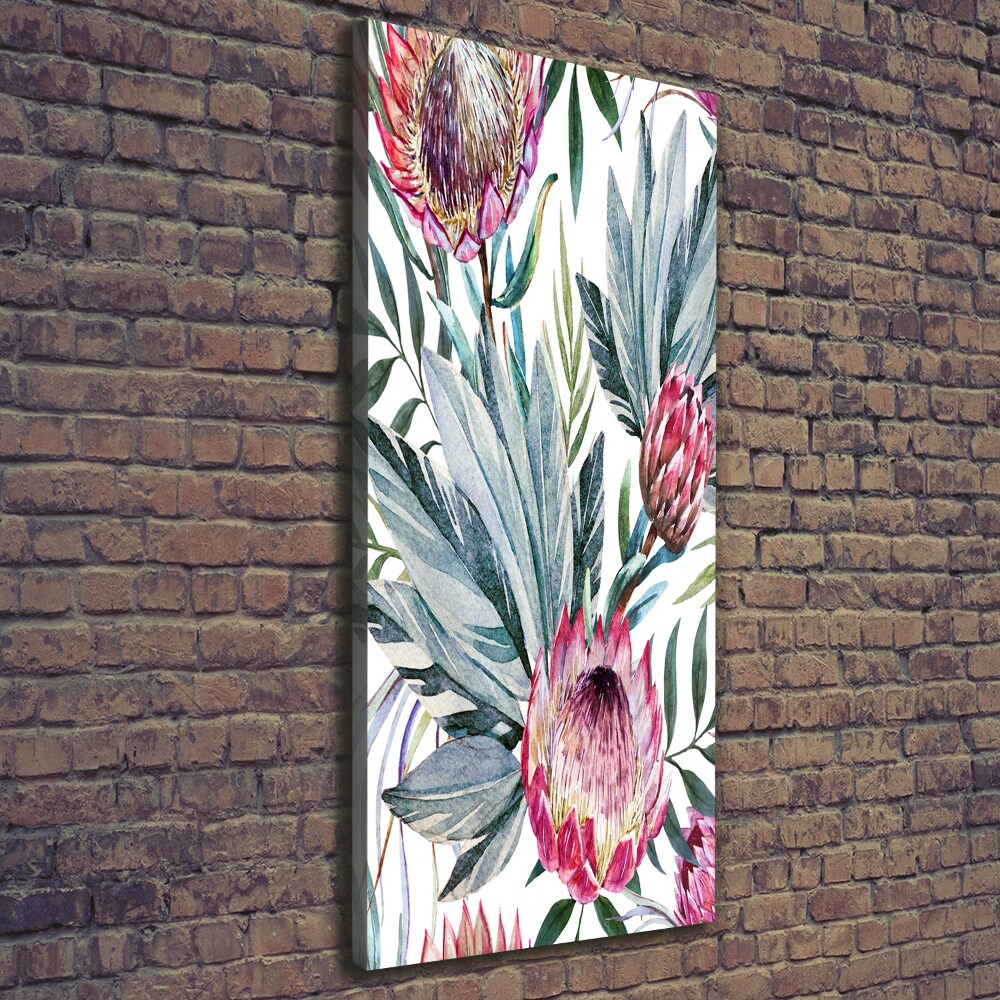 Nowoczesny fotoobraz canvas na ramie pionowy Protea