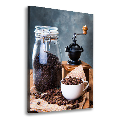 Foto obraz na płótnie pionowy Młynek do kawy