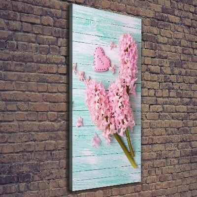Foto obraz na płótnie do salonu pionowy Kwiaty bzu