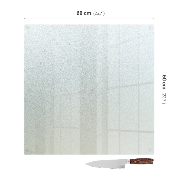 Osłona płyty indukcyjnej Kwadratowa półprzezroczysta