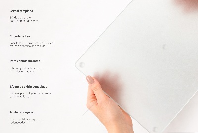 Osłona płyty indukcyjnej Prostokątna półprzezroczysta