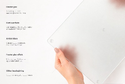 Osłona płyty indukcyjnej Prostokątna półprzezroczysta