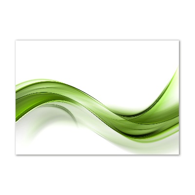 Foto obraz szkło hartowane Zielona fala