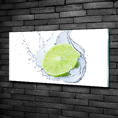 Fotoobraz na ścianę szkło hartowane Limonka