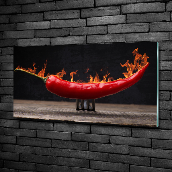 Foto obraz szklany Papryczka chilli