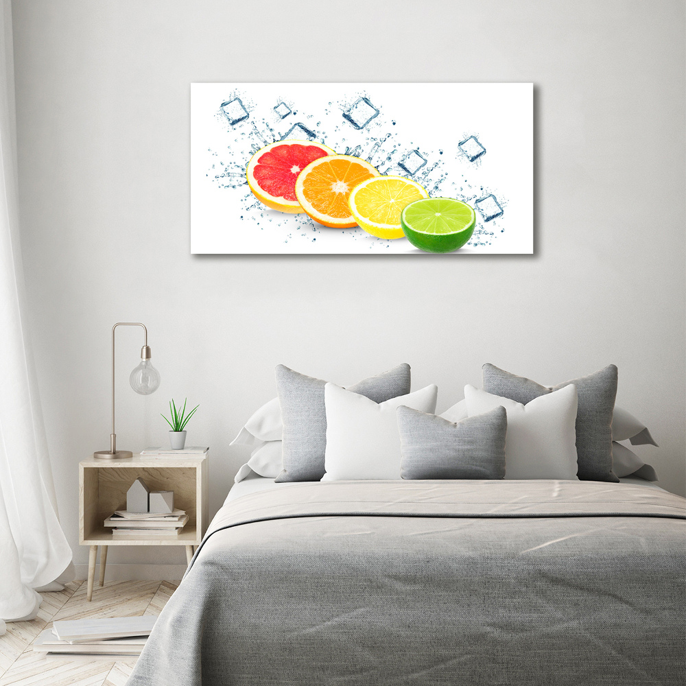 Fotoobraz na ścianę szklany Owoce cytrusowe