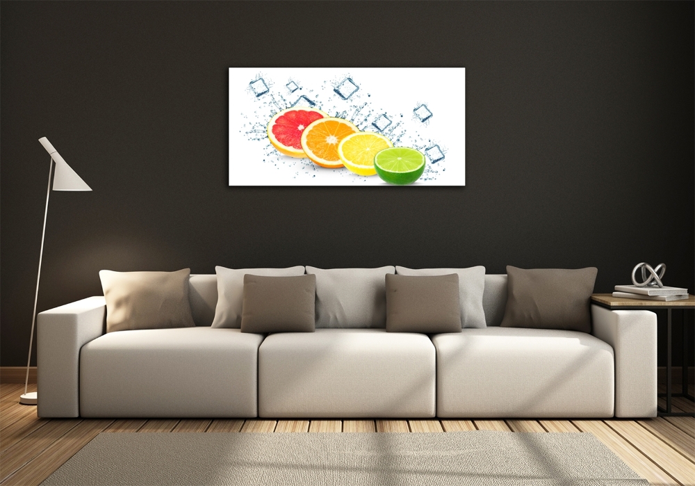 Fotoobraz na ścianę szklany Owoce cytrusowe