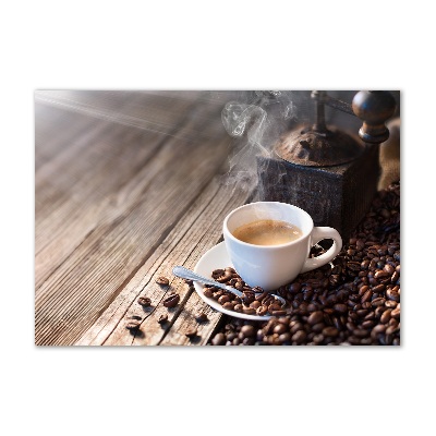 Foto obraz szkło hartowane Poranna kawa