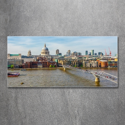 Foto obraz szkło hartowane Tamiza Londyn