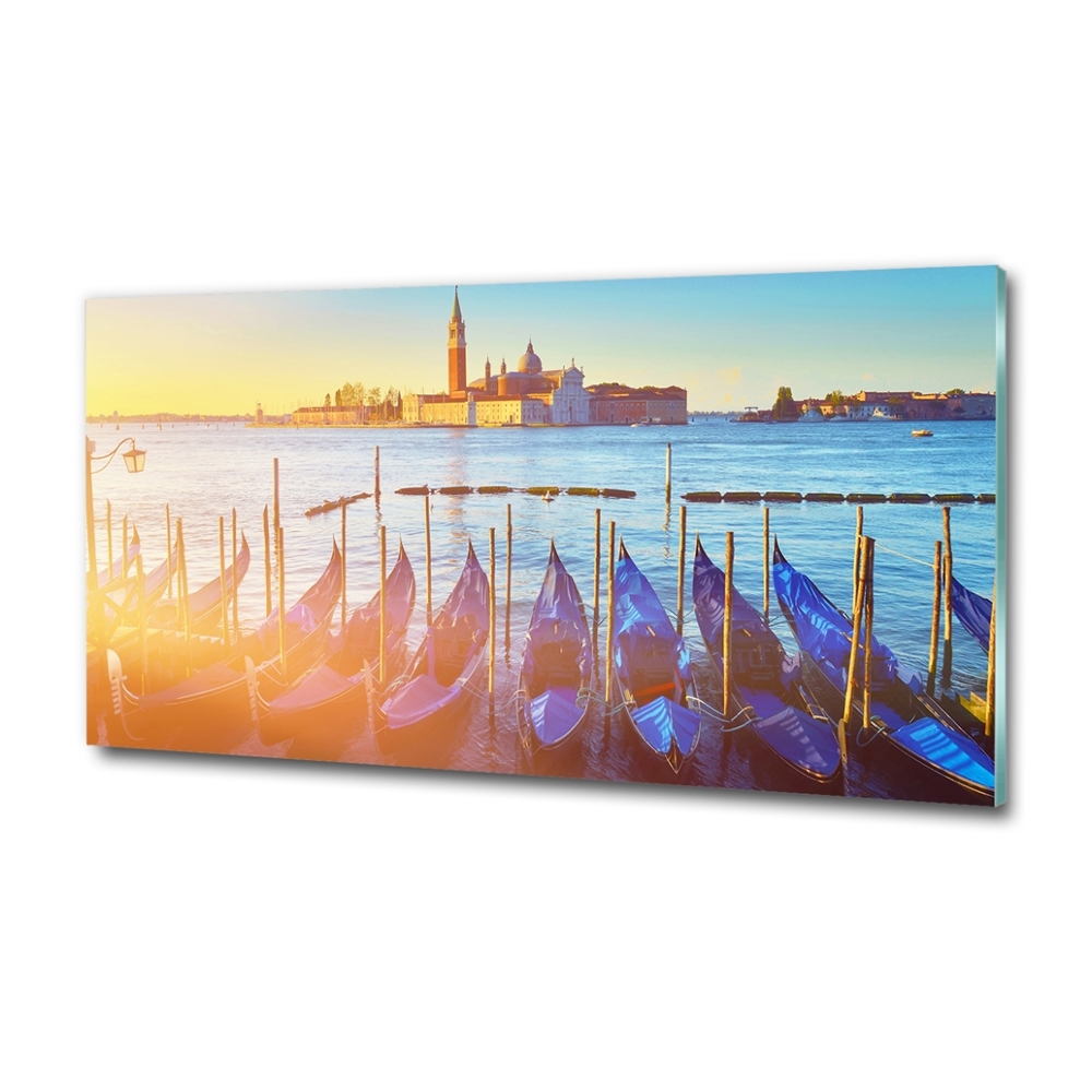 Fotoobraz na ścianę szkło hartowane Wenecja