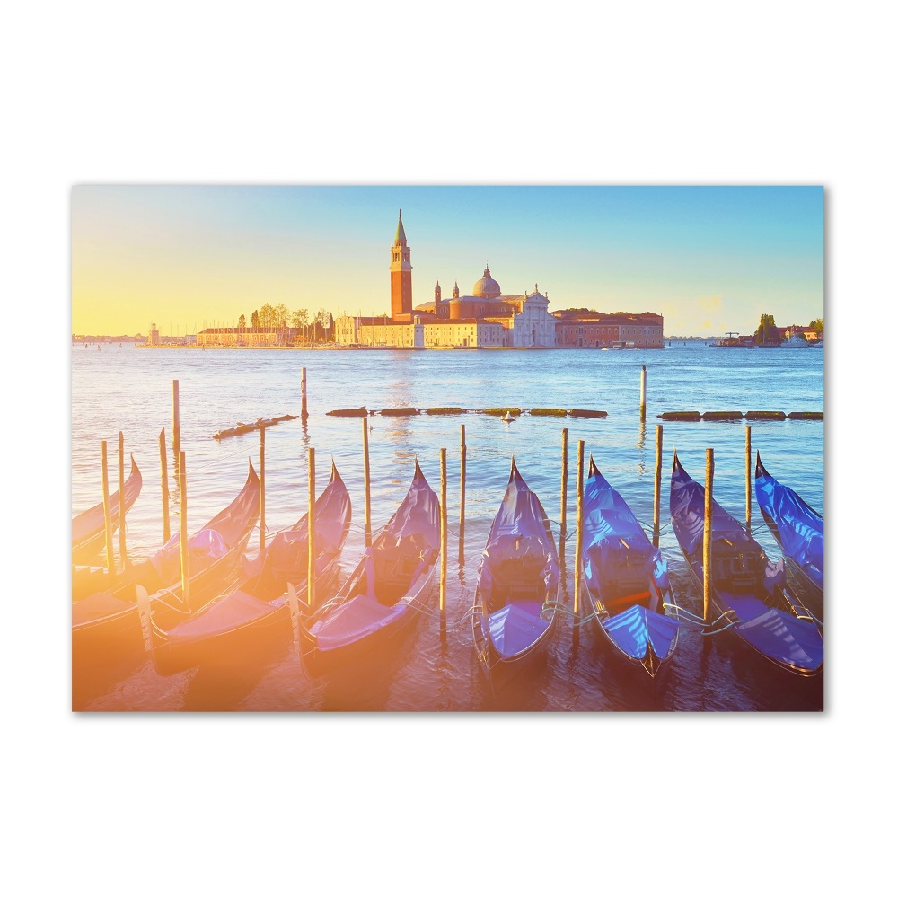 Fotoobraz na ścianę szkło hartowane Wenecja
