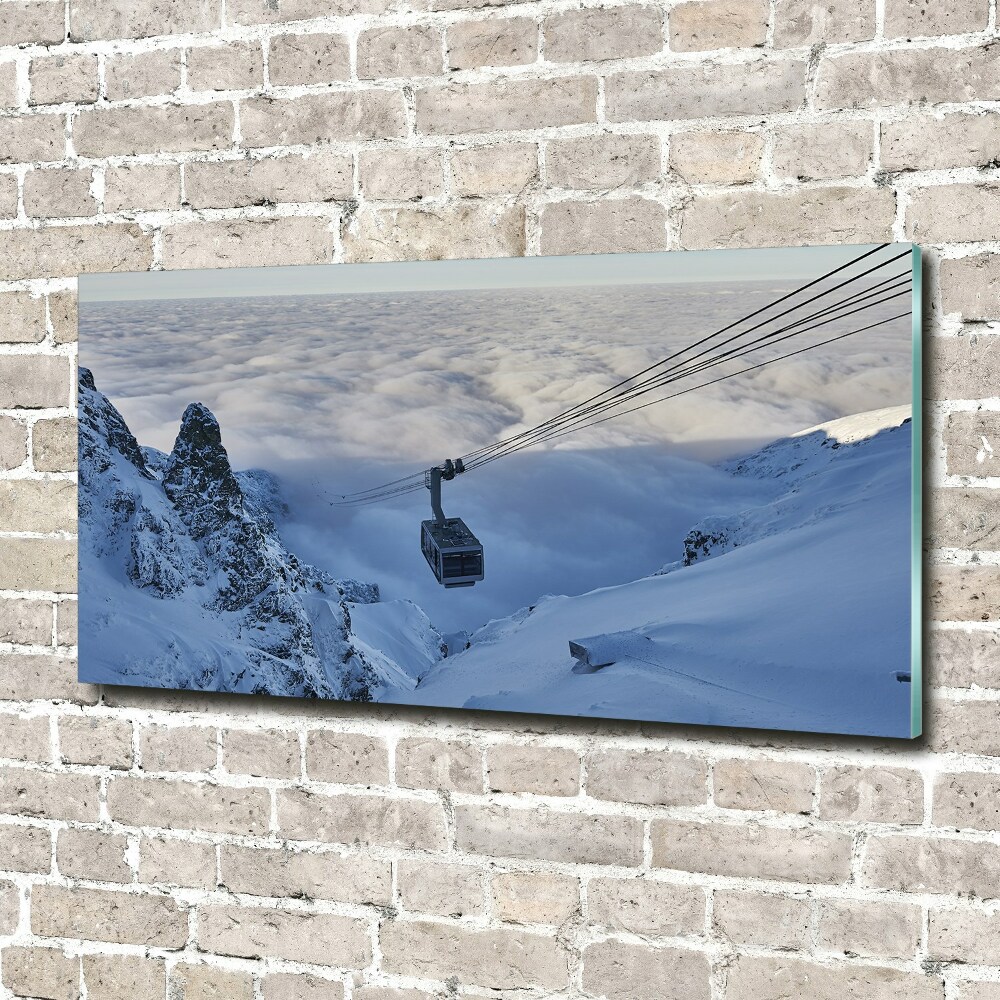 Fotoobraz na ścianę szklany Kasprowy Wierch
