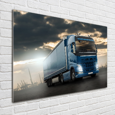 Foto obraz szkło hartowane Ciężarówka