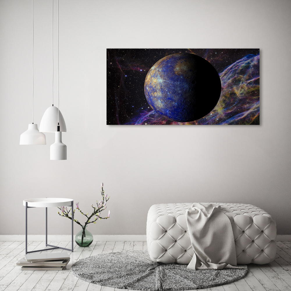 Fotoobraz na ścianę szkło hartowane Merkury