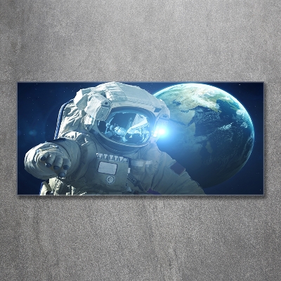 Foto obraz szkło hartowane Kosmonauta