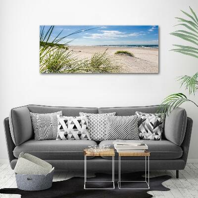 Foto obraz szkło hartowane Mrzeżyno plaża