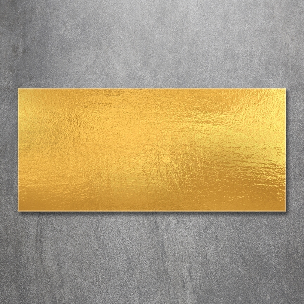 Fotoobraz na ścianę szklany Złota folia tło