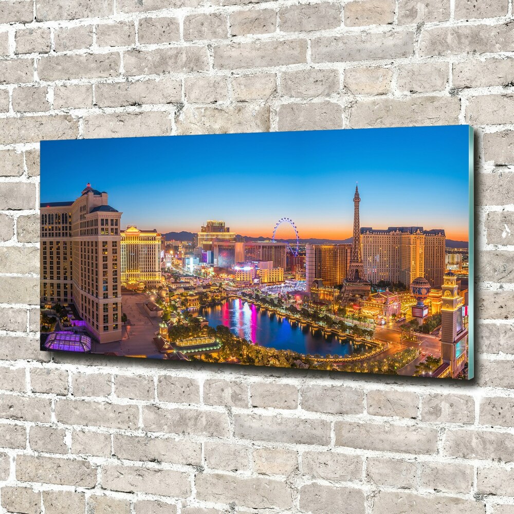 Foto obraz szkło hartowane Las Vegas USA