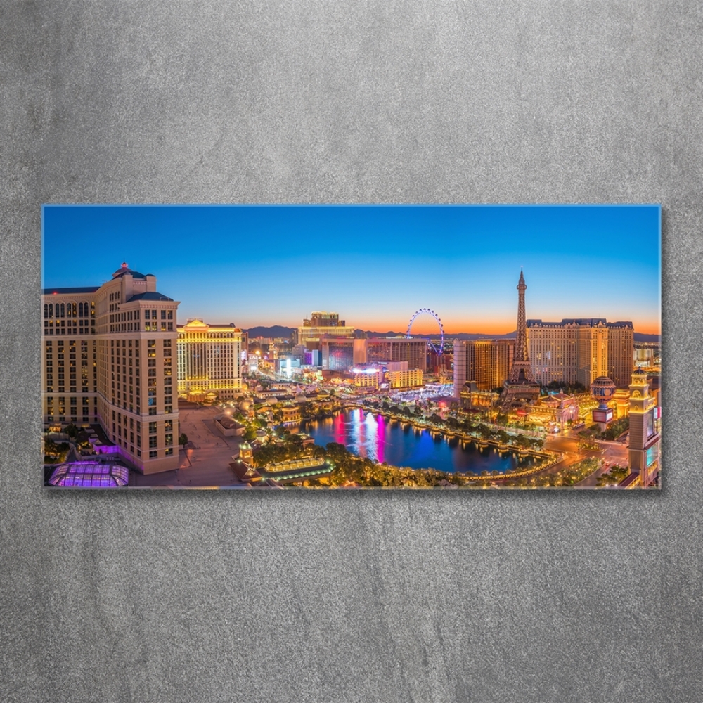 Foto obraz szkło hartowane Las Vegas USA