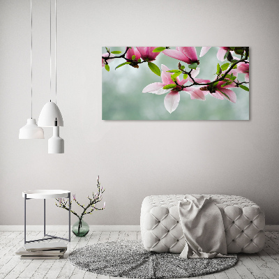 Foto obraz szkło hartowane Magnolia