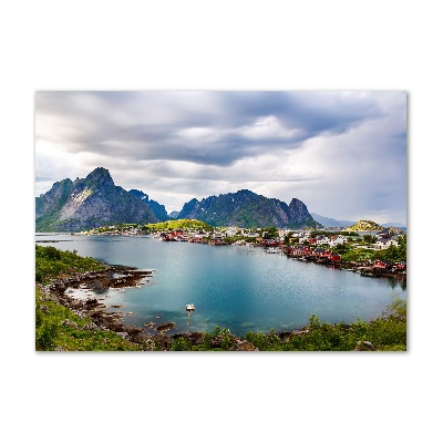 Foto obraz szklany Lofoty w Norwegii