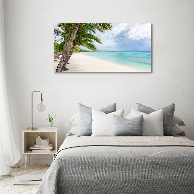 Foto obraz szklany Tropikalna plaża