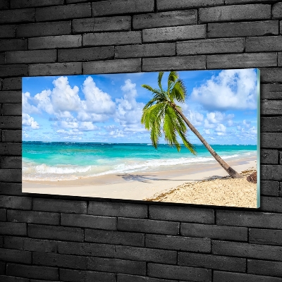 Foto obraz szklany Tropikalna plaża