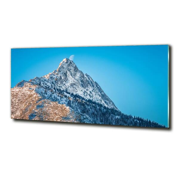 Foto obraz szkło hartowane Giewont Tatry