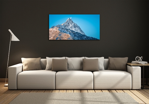 Foto obraz szkło hartowane Giewont Tatry