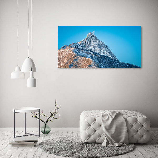 Foto obraz szkło hartowane Giewont Tatry