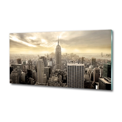 Foto obraz szklany Manhattan Nowy Jork