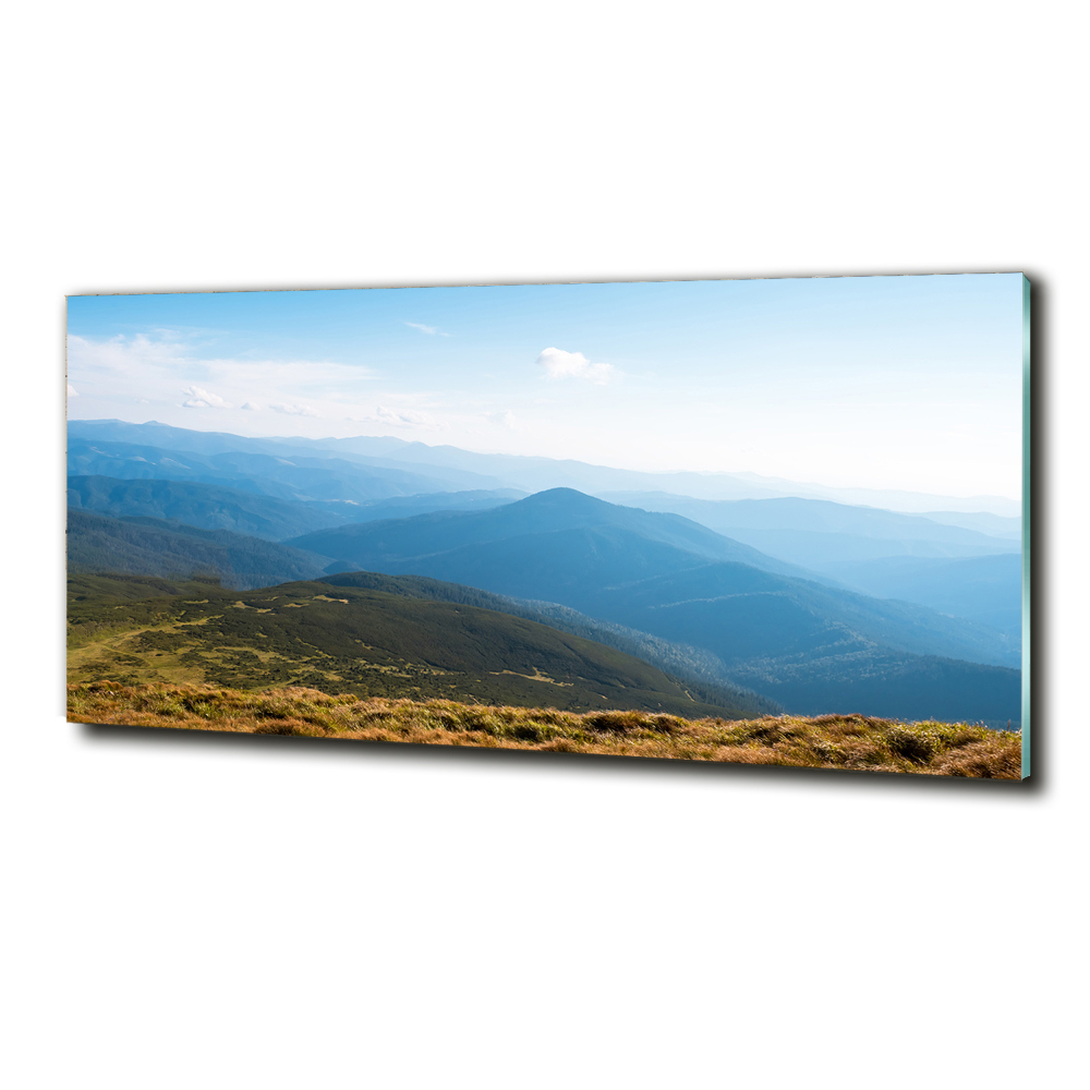 Foto obraz szklany Park narodowy Tatry