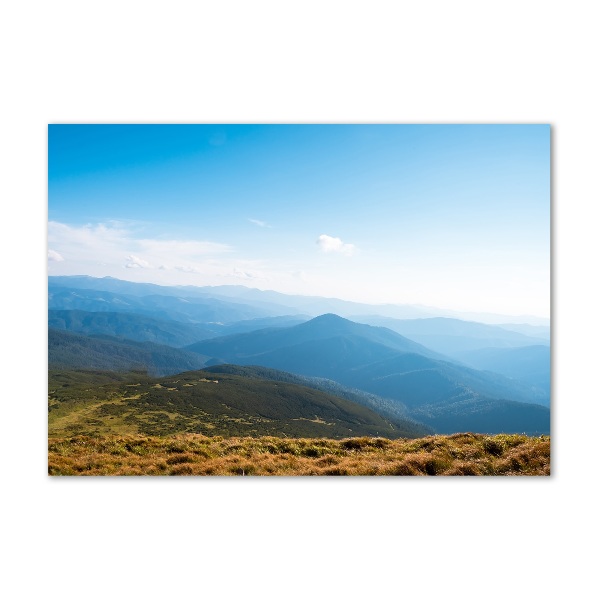 Foto obraz szklany Park narodowy Tatry