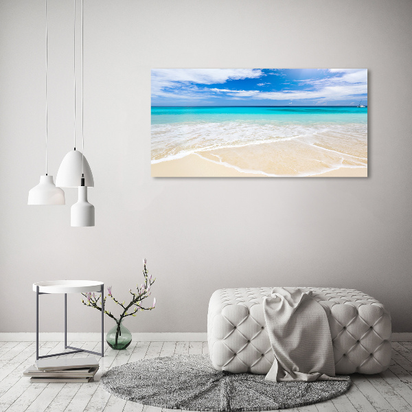 Foto obraz szklany Tropikalna plaża