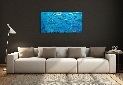 Foto-obraz szkło hartowane Koralowe ryby