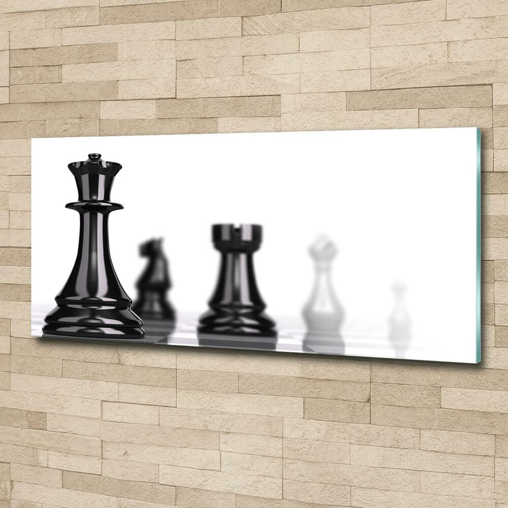 Fotoobraz na ścianę szklany Figura szachowa