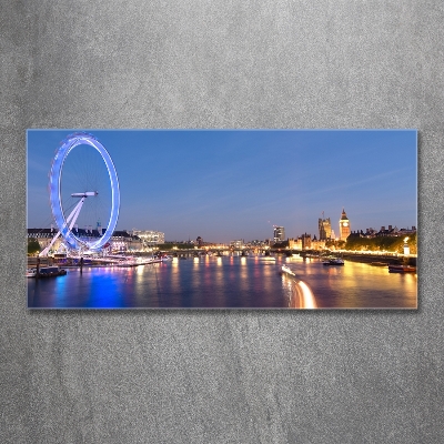 Foto obraz szklany London Eye Londyn