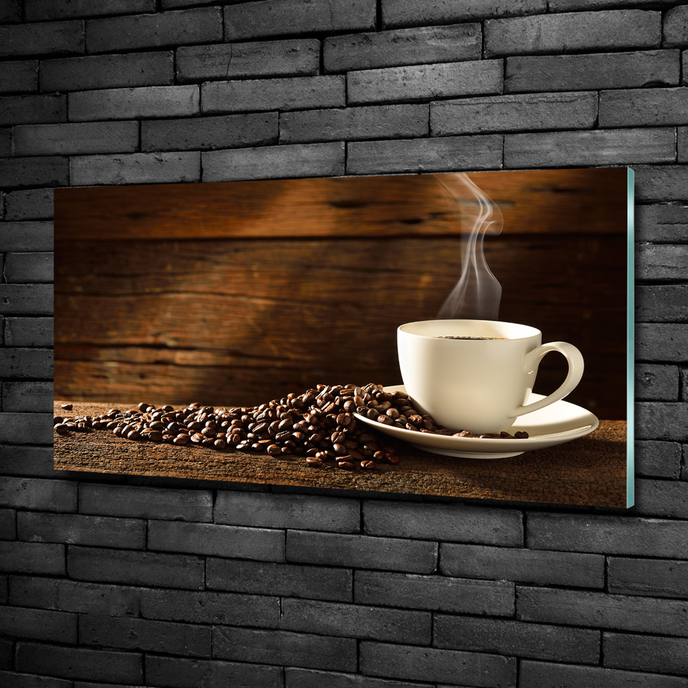 Foto-obraz szkło hartowane Filiżanka kawy