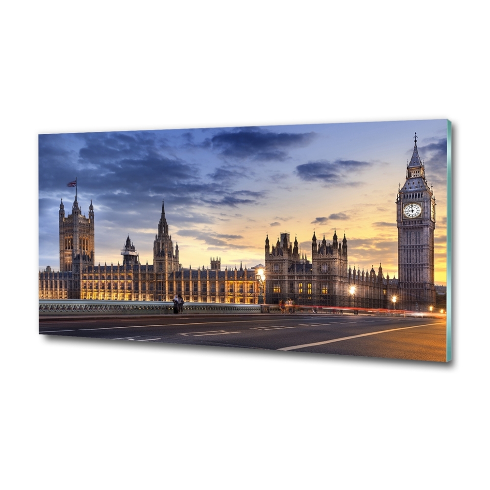 Foto obraz szkło hartowane Big Ben Londyn